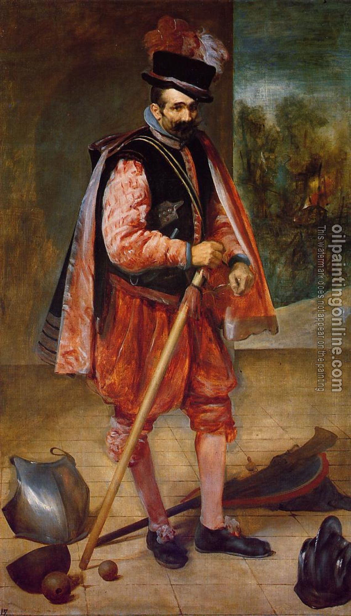 Velazquez, Diego Rodriguez de Silva - The Buffoon Juan de Austria